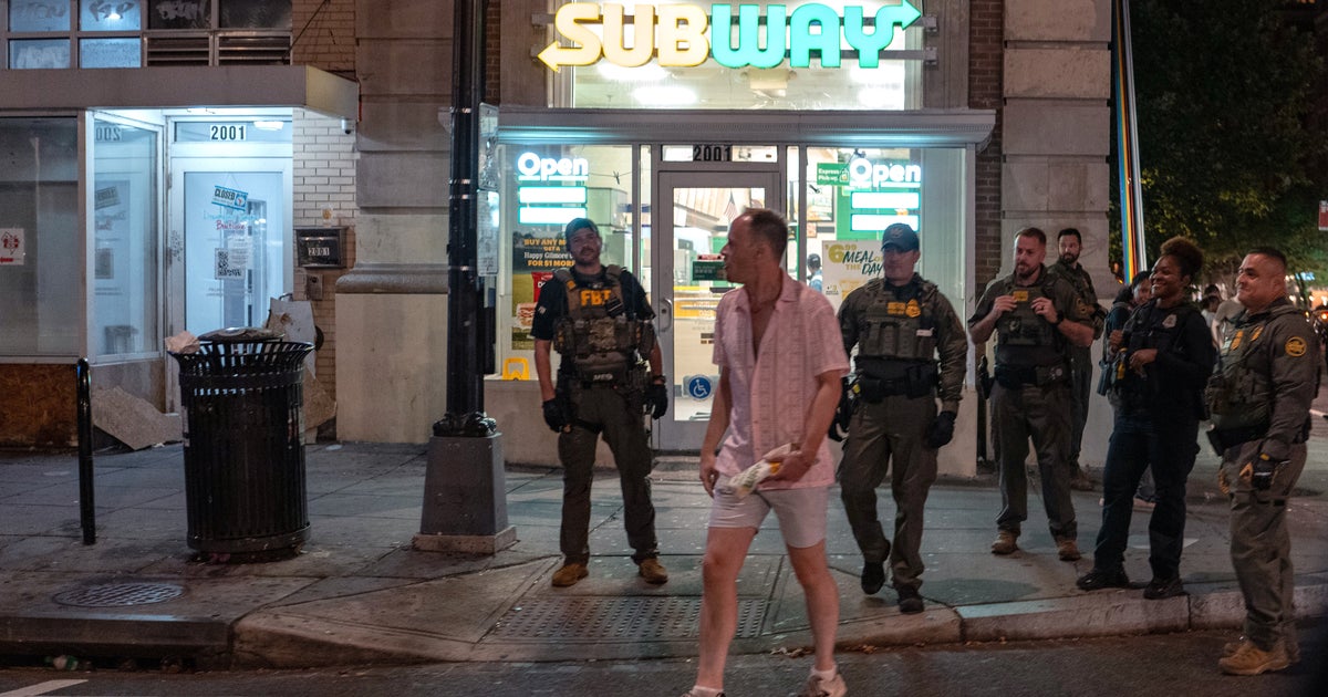 „Sandwich-Mann“ aus Washington D.C. im Fall Körperverletzung ...