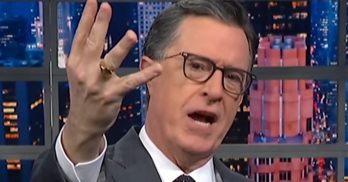 Stephen Colbert Has His Own Blunt 4-Word 'Special Message' For Trump