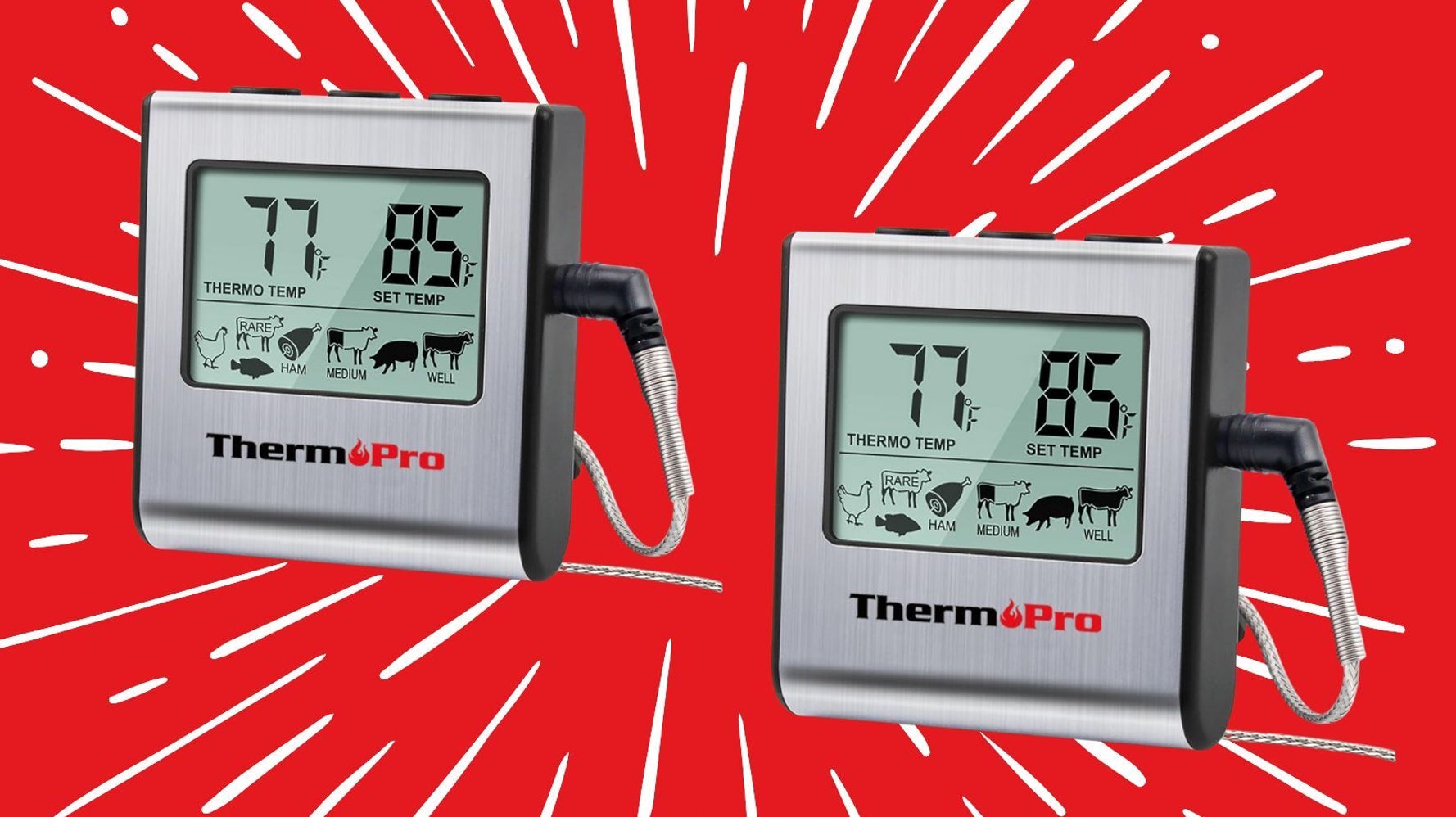 Don't Ruin Your Thanksgiving! This Digital Meat Thermometer is 45% Off Right Now