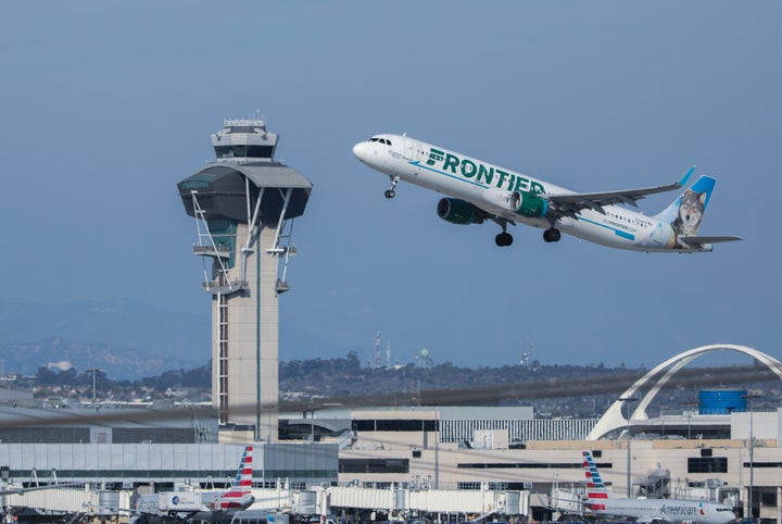 The government shutdown continues to weigh on major airports such as Los Angeles International as federal funding remains stalled in Los Angeles, California, on November 5, 2025. (Photo by Grace Hie Yoon/Anadolu via Getty Images)