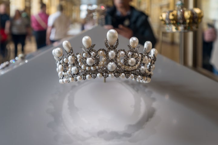 Louvre’s Surveillance System Password At Time Of Jewel Theft Was Dumber Than You Can Think about 2 Empress Eugénie's tiara was stolen. Here it is exhibited at the Louvre Museum on April 27 in Paris, France.