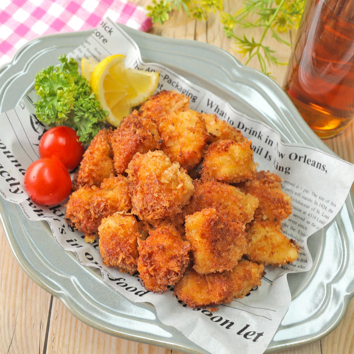 鶏むね肉パパッと作れてパサつきにくい！】しっとり＆ザクザクで箸が