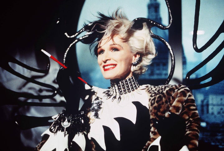 Glenn Close as Cruella DeVil in 1996's 101 Dalmatians