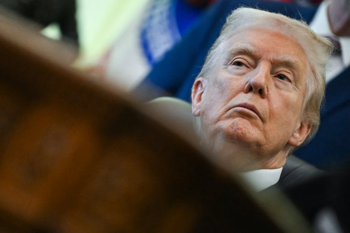 Supreme Court docket Grants Trump Enchantment, Points Emergency Order To Block Full SNAP Meals Help Funds 2 President Donald Trump listens during an event about weight-loss drugs in the Oval Office of the White House in Washington, DC on November 6, 2025.(Photo by ANDREW CABALLERO-REYNOLDS/AFP via Getty Images)