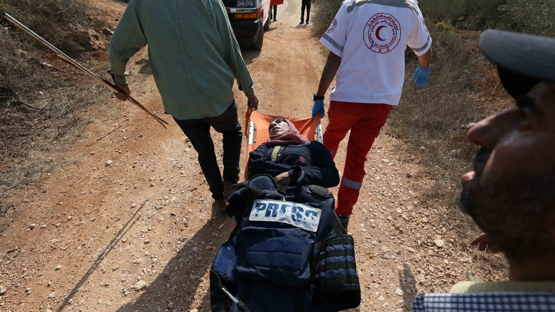 Israeli Settlers Attack Palestinians, Journalists At West Bank Olive Harvest, Witnesses Say