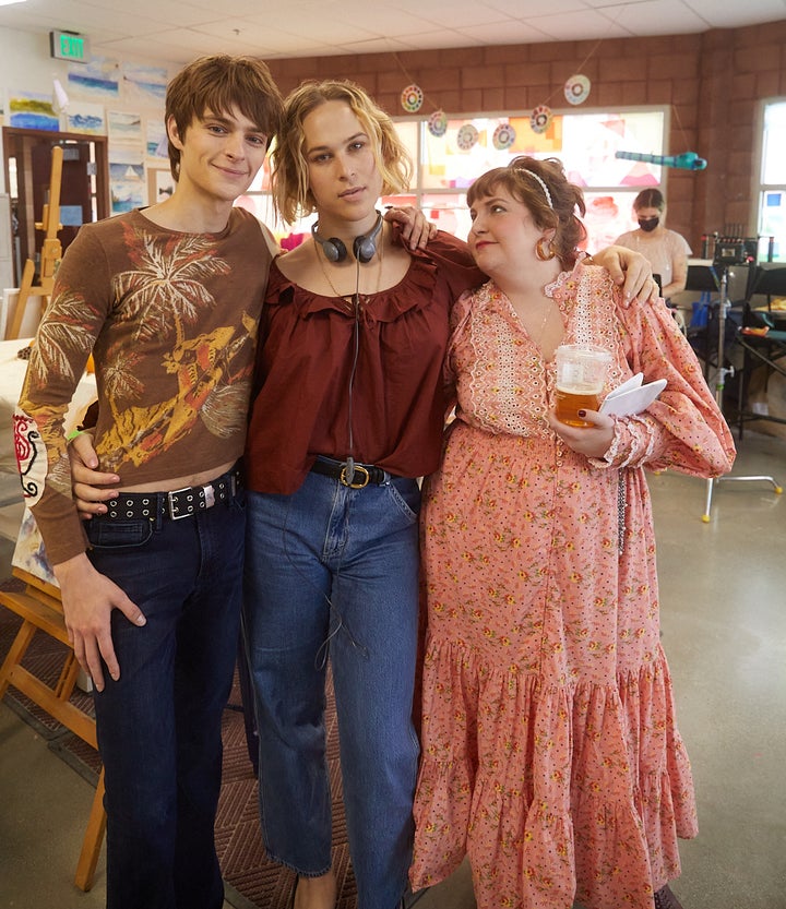 This Coming-Of-Age Drama About A Nonbinary Teen Might Be A Quiet Recreation Changer - The Boston Courier 2 "I got to write Ben finding comfort in their own body before I got to mine," says writer-director Tommy Dorfman (center, with Fogelmanis and Dunham).