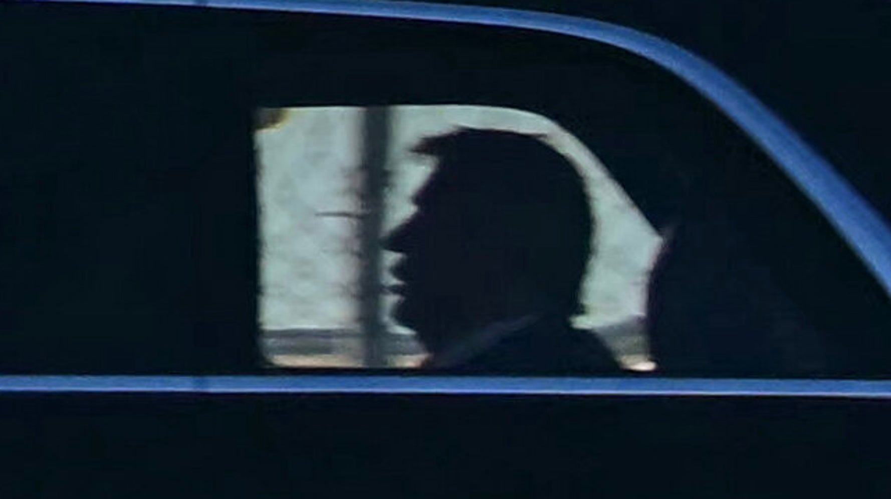 Trump's 'The Beast' Spotted With Open Trunk During Motorcade Ride