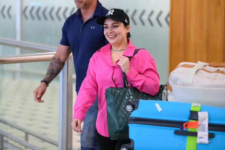Shona McGarty was rumoured to be on the I'm A Celebrity line-up days before landing in Australia