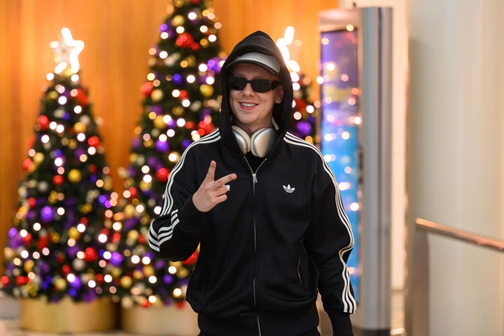 Aitch has also arrived Down Under ahead of the new season of I'm A Celebrity