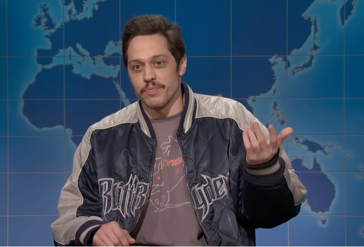 Davidson is expecting his first child with his girlfriend, model Elsie Hewitt.