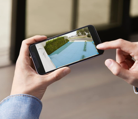 See what's going on around your home whether you're indoors or far away. 