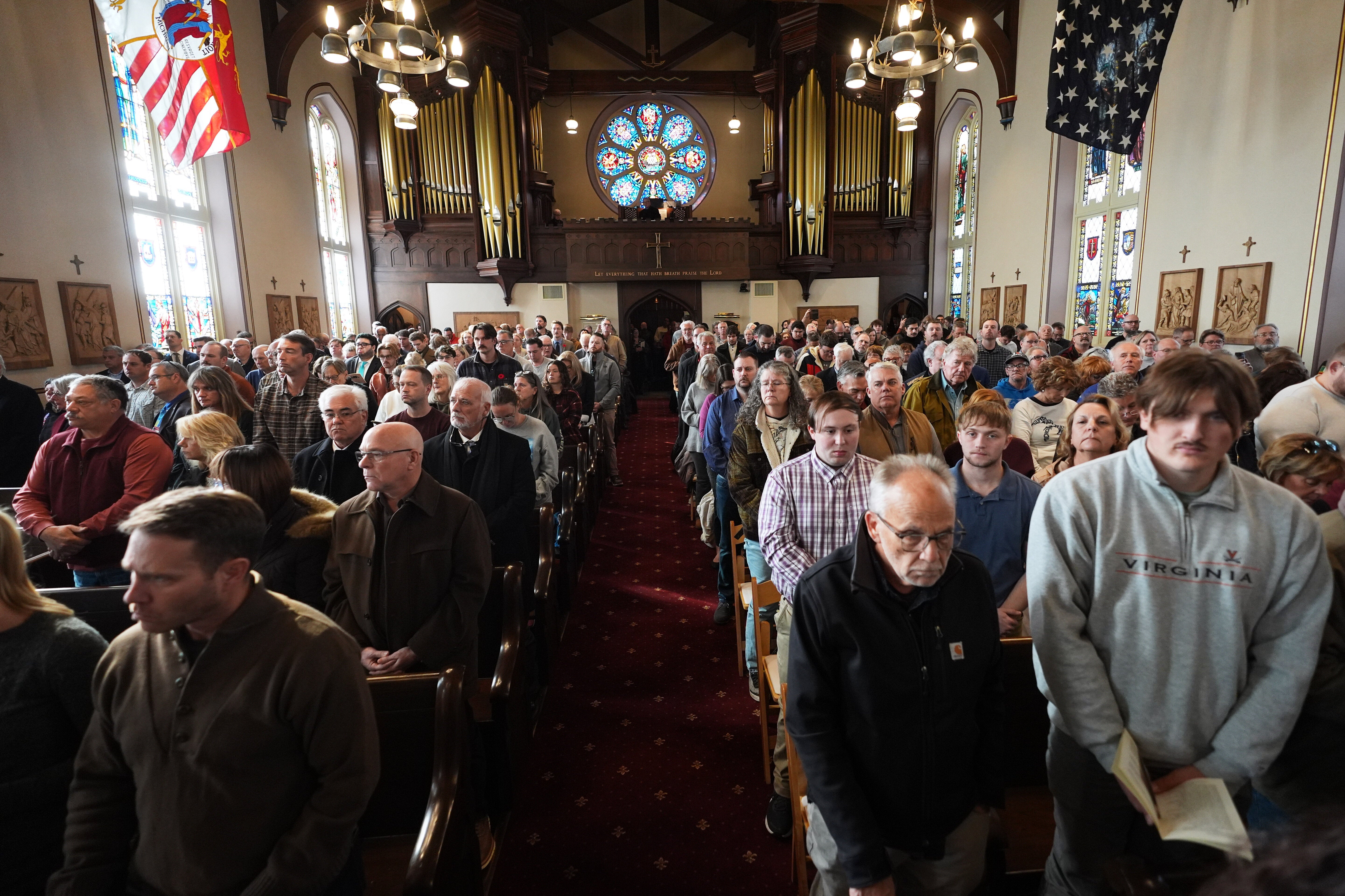 The annual Great Lakes memorial service, to commemorate the 50th anniversary of the sinking of the S. S. Edmund Fitzgerald, takes place at the Mariners' Church of Detroit on Nov. 10.