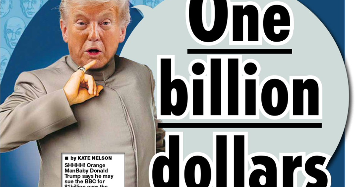 Trump Or Dr. Evil? President Brutally Mocked By British Tabloid Over BBC Controversy