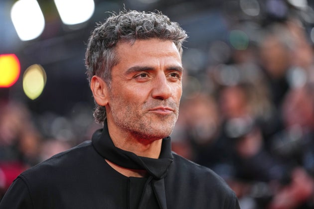 Oscar Isaac at the Frankenstein premiere last month