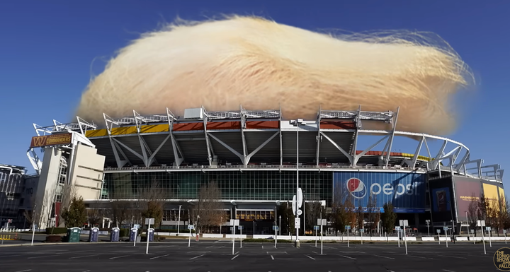 The stadium roof proposed by Jimmy Fallon looks rather familiar.