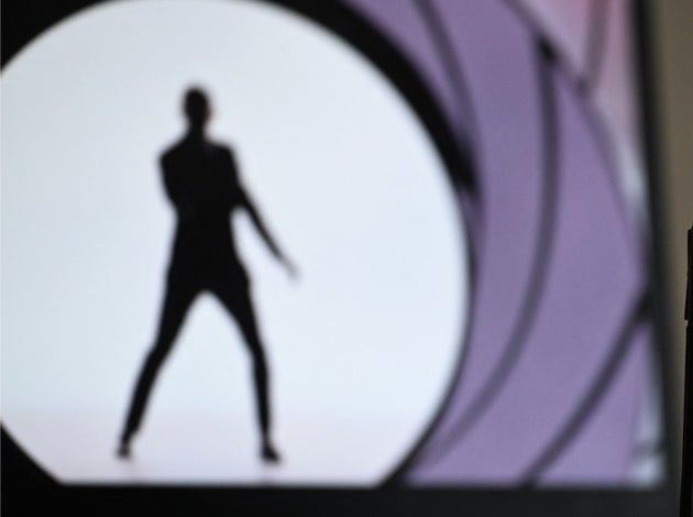 映画「007」のイラストレーション