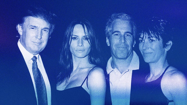 Donald Trump and Jeffrey Epstein