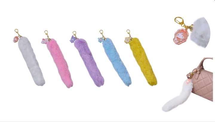 「サンリオキャラクターズ ふんわりテイルチャーム」