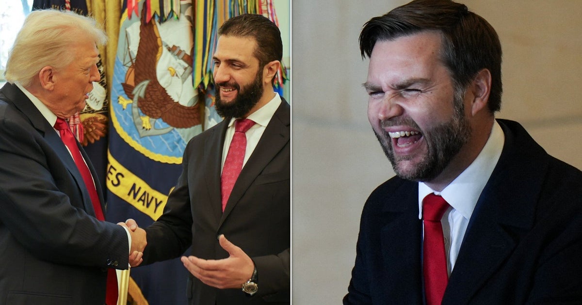 JD Vance Giggles Over Trump’s Shocking Question To Syrian Leader: ‘Amazing Comedic Timing’ JD Vance Giggles Over Trump’s Shocking Question To Syrian Leader: ‘Amazing Comedic Timing’