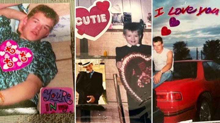 Ronnie Wipf at different points in his life. 