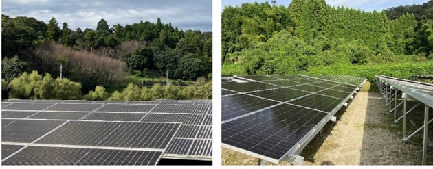 【発電開始した太陽光発電設備（一部）】