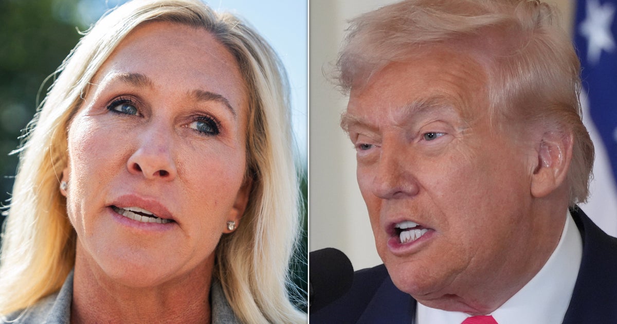 Trump Rails At Marjorie Taylor Greene After She Blames Epstein Files For Their Falling Out