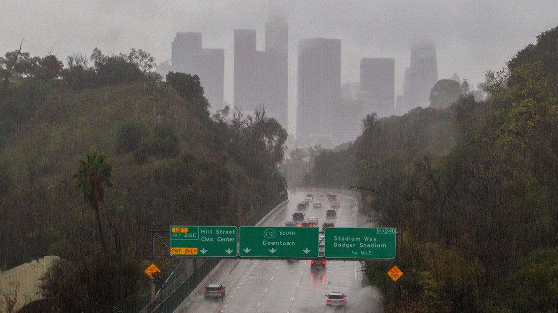 Atmospheric River Hits Southern California With Risks Of Flash Floods ...