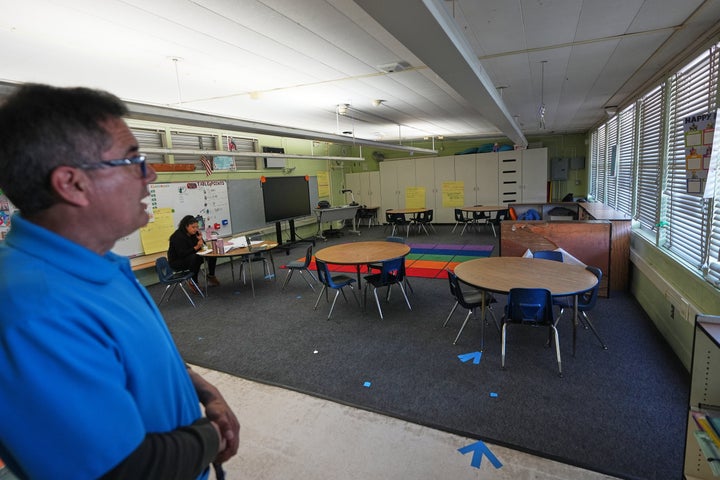In San Diego, Principal Fernando Hernandez has enrolled dozens of newcomer students from across Latin America over the past couple years. But so far this school year, he hasn’t enrolled a single newcomer student.