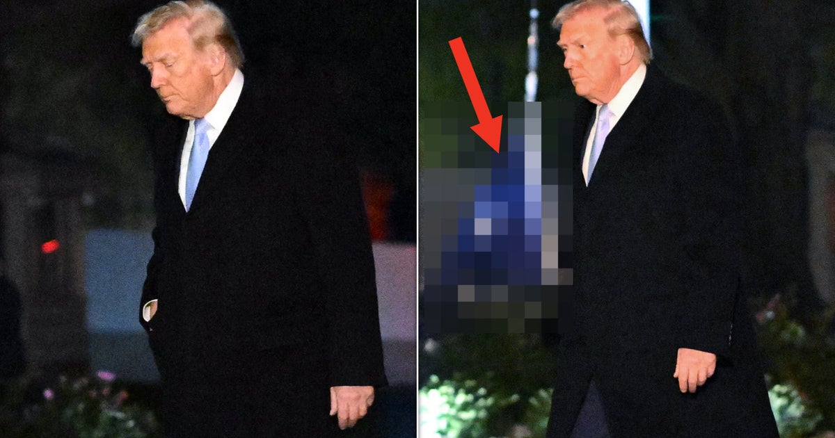 Trump Criticized For Appearing To Walk Past U.S. Flag On Ground At White House