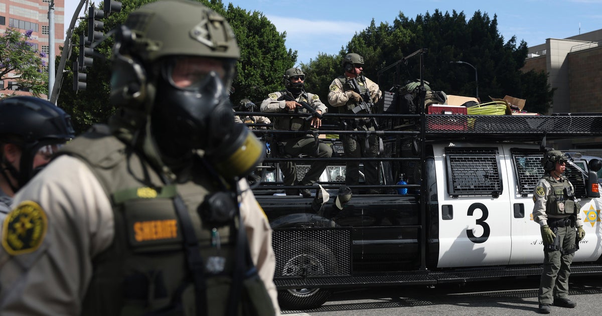 Trump Administration Sues California Over Laws Banning Masked Federal Agents