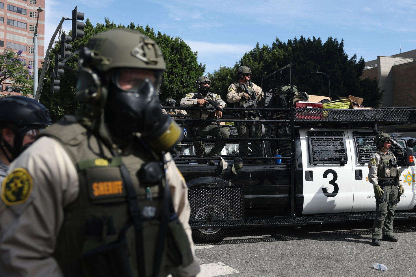 California Laws Banning Masked Federal Agents Faces Lawsuit From Trump ...