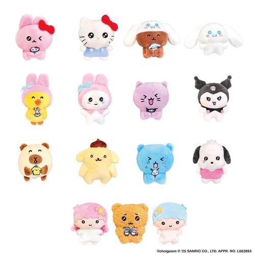 画像】【サンリオ×チェゴシム】キティやクロミがゆるいタッチで人気