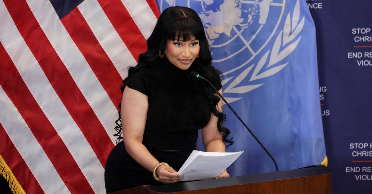 Rapper Nicki Minaj Calls For Protections For Christians In Nigeria At UN Event Rapper Nicki Minaj Calls For Protections For Christians In Nigeria At UN Event