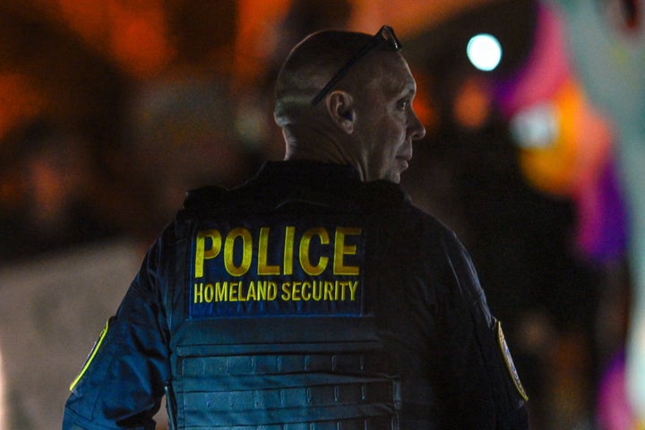 Migrants Thought It Was A Routine Courtroom Listening to. As an alternative, It Was A Deportation Lure. 3 A Department of Homeland Security agent stands guard as protesters demonstrate against recent raids conducted by the US Immigration and Customs Enforcement in Charlotte, North Carolina.