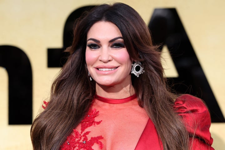 Donald Trump Jr.’s ex-fiancée, Kimberly Guilfoyle, attends the amfAR Gala Cannes 2025 in France.