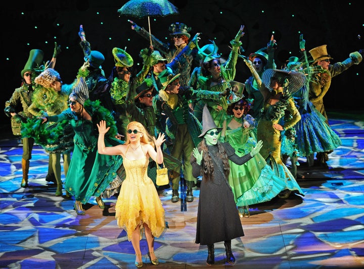 “The dynamics onstage in musical theater can sometimes be overstimulating for people,” said Alaina O’Neill, a therapist and self-professed theater kid. Pictured here, a production of the Broadway musical "Wicked" during the preview in Sydney, Australia, in September 2009.