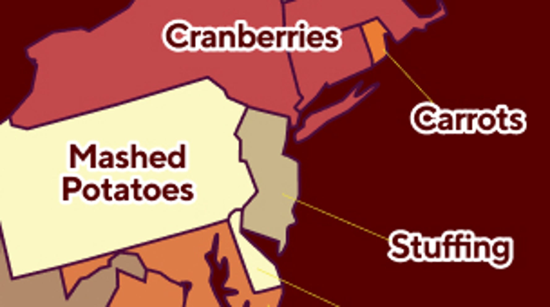 DoorDash & Google Reveal Canada's Thanksgiving Food Map