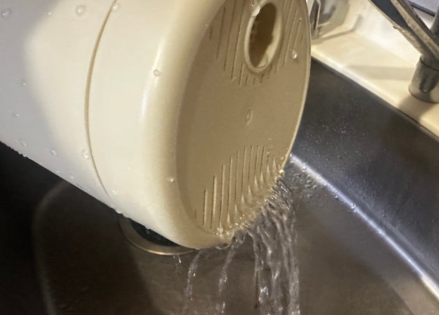 3COINS 一人炊き用炊飯マグ「Rice Pot」