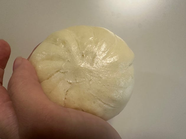 ふっかふかの肉まんに仕上がりました