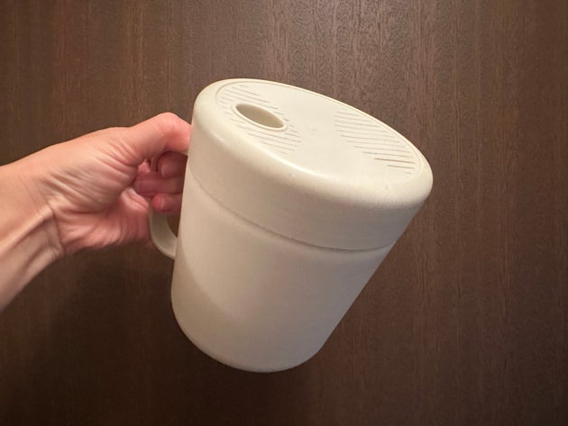 3COINS 一人炊き用炊飯マグ「Rice Pot」