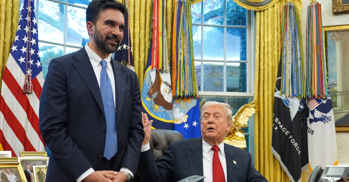 Trump Says It's Totally Fine For Mamdani To Call Him A Fascist: 'That's OK'