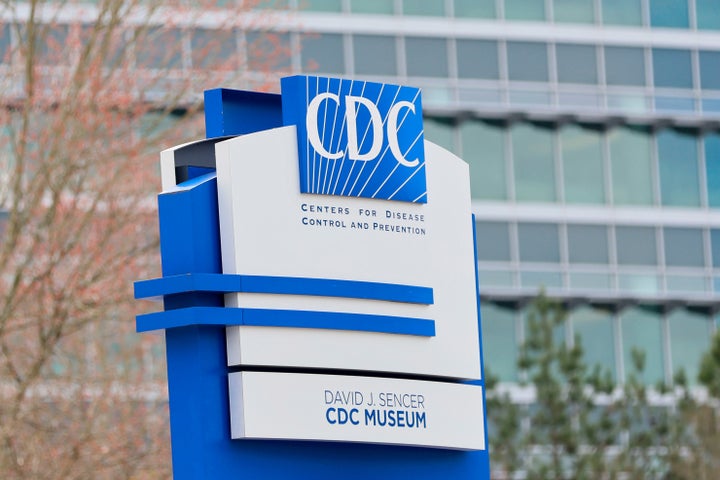 FILE - A sign with the CDC logo is displayed at the entrance to the agency's headquarters in Atlanta on March 2, 2025. (Miguel Martinez/Atlanta Journal-Constitution via AP, File)