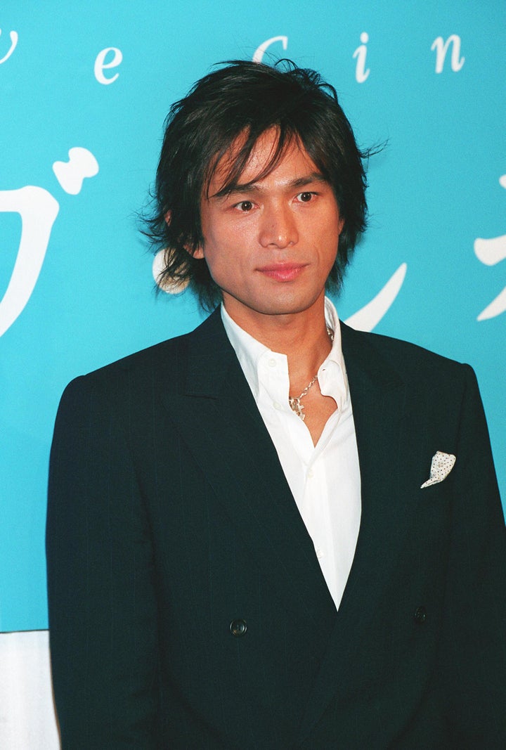 （フジテレビドラマ「東京ラブ・シネマ」制作発表会見。東京都内） 撮影日2003年04月09日