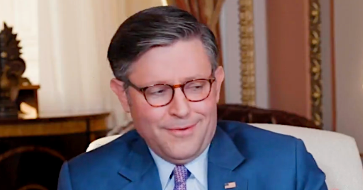 Mike Johnson Trying To Be Hip Produces Incredibly Awkward Moment On Podcast