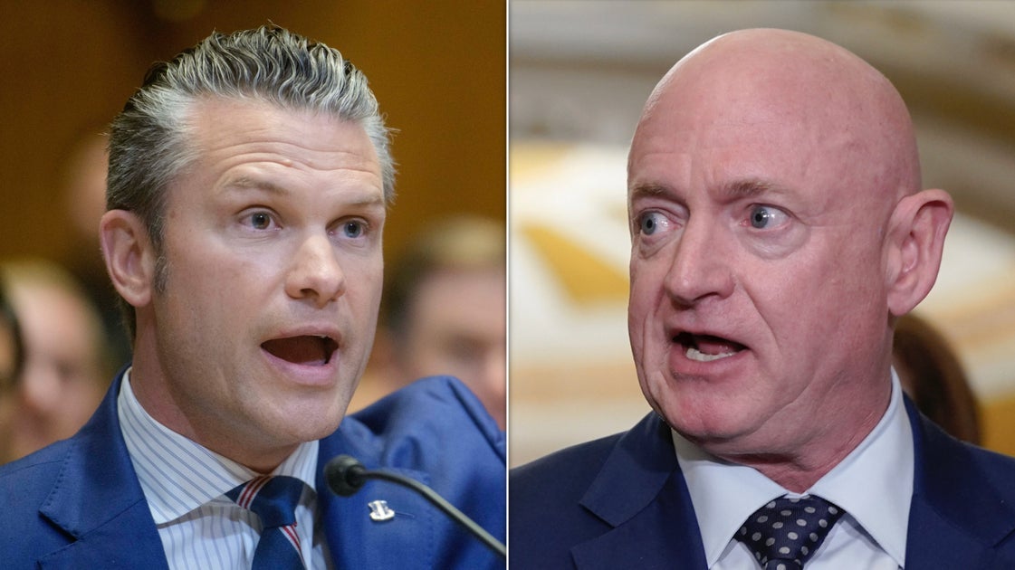 Pete Hegseths Sticheleien gegen Mark Kelly ernten die verdiente Reaktion ...