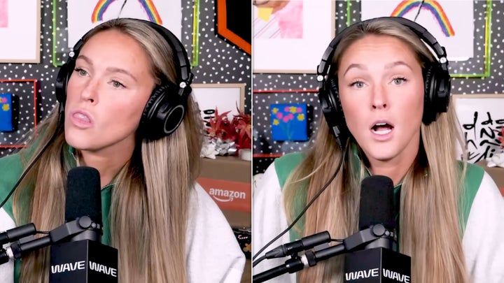 "You should try naming a human being. It’s not easy," Kelce said on her podcast. 