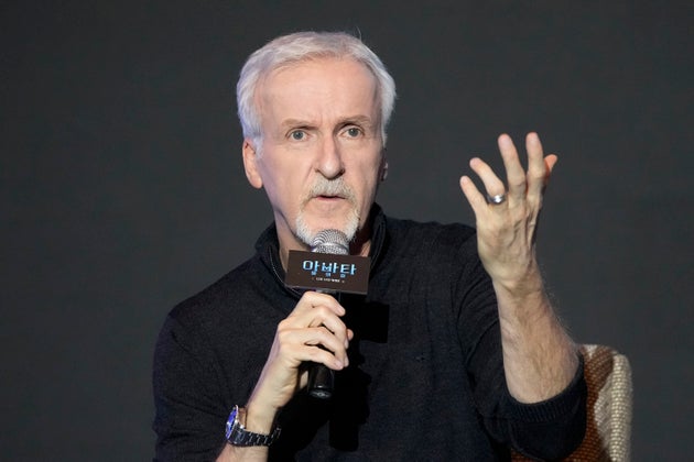 Oscar winner James Cameron during promotion for Avatar: The Way Of Water in 2022