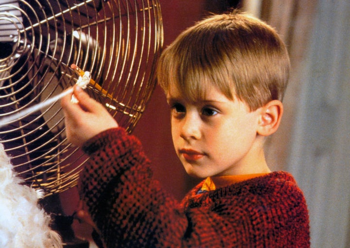 Macaulay Culkin as Kevin McAllister in Home Alone