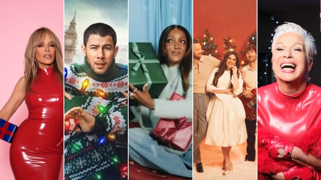 A selection of the artists who've gifted us all new Christmas music this festive season