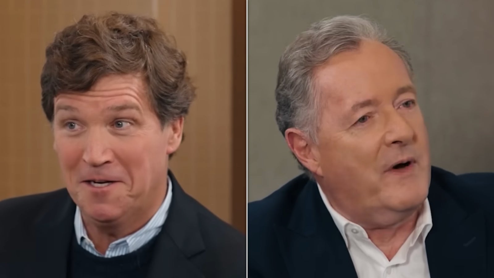 Tucker Carlson Eggs On Piers Morgan To Say Gay Slur In Revolting Interview
